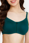 Rosaline Cyber Grove Everyday Double Layered Non Wired 3/4th Coverage T-Shirt Bra (Pack of 2) - Multicolor — thumbnail 5